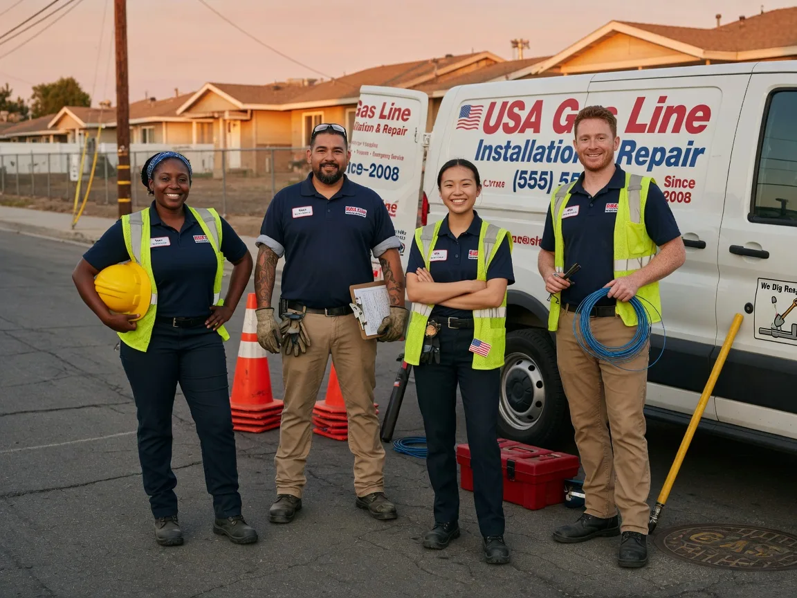 Gas Line Installation company in Verona, VA
